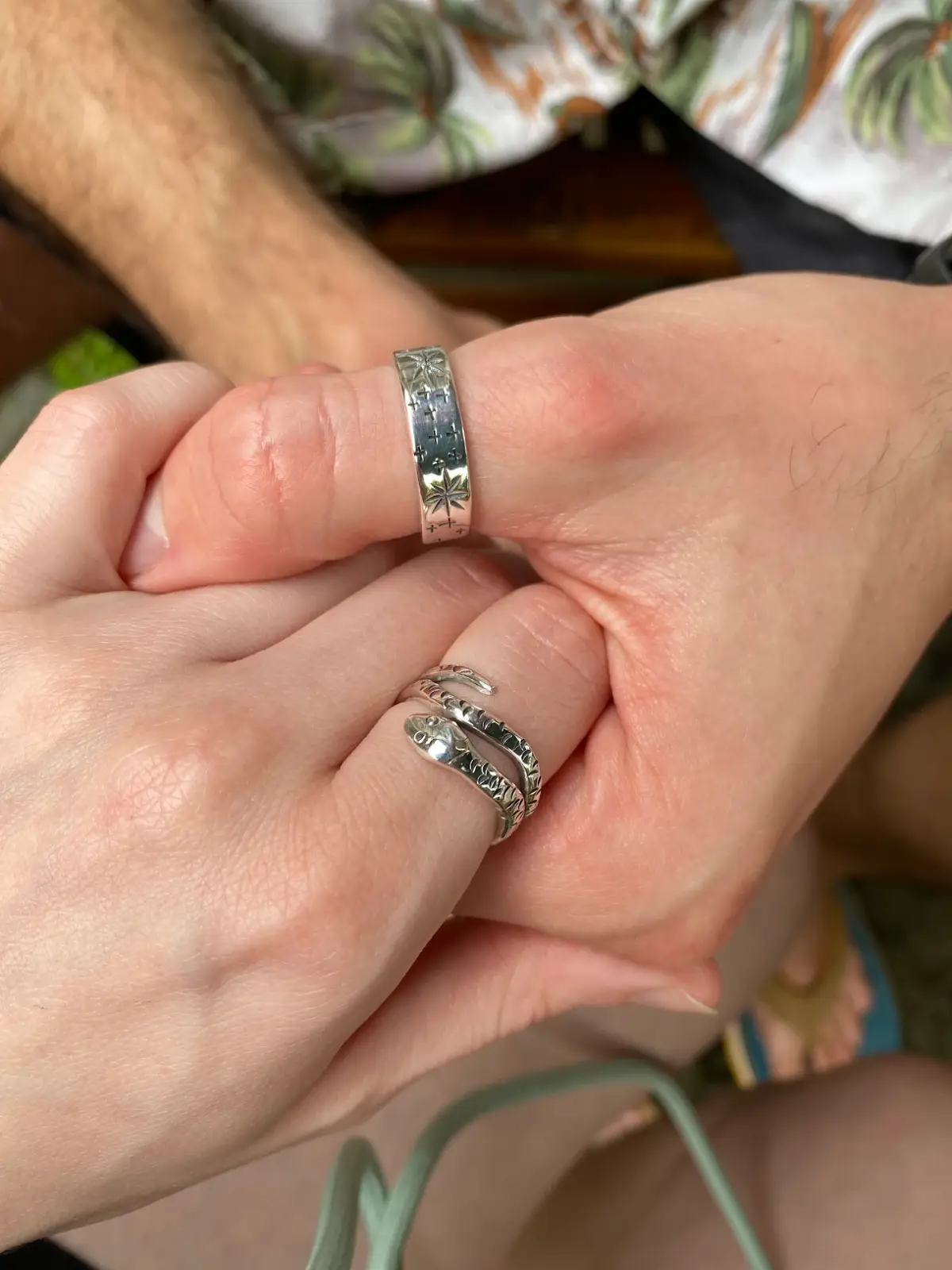 Couple Silver Class in Canggu at Bali Turtle Jewelry Workshop, Kerobokan